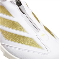 adidas Mens Adizero Impact+ 2.0 SE TPU Baseball Molded Cleat, White/Gold
