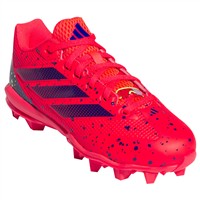 adidas Youth Adizero Impact MD 2.0 SE Baseball Molded Cleat, Red/Blue