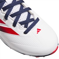 adidas Youth Adizero Impact MD 2.0 SE USA Baseball Molded Cleat, White/Navy