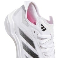 adidas Youth Adizero Impact Baseball Turfs, White/Black