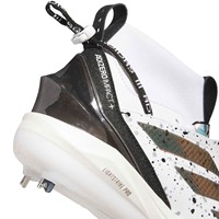 adidas Mens Adizero Impact+ 2.0 SE Shades Baseball Metal Cleats, White/Black