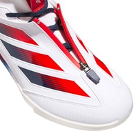 adidas Mens Adizero Impact+ 2.0 SE USA Baseball Metal Cleats, White/Navy