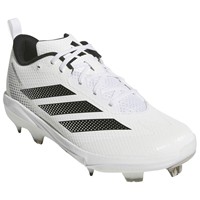 adidas Womens Adizero Instinct 2.0 TPU Softball Molded Cleats, White/Black