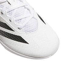 adidas Womens Adizero Instinct 2.0 TPU Softball Molded Cleats, White/Black