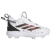 adidas Youth Adizero Impact 2.0 SE Shades TPU Baseball Molded Cleats, White/Black