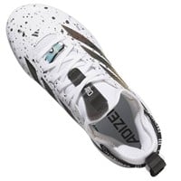 adidas Youth Adizero Impact 2.0 SE Shades TPU Baseball Molded Cleats, White/Black