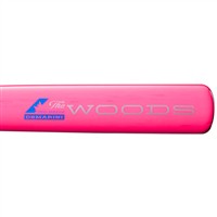 DeMarini The Woods Pro Maple Wood Pink Composite Bat, 7-z