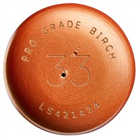 Louisville Slugger Players Cut Birch Wood Baseball Bat, 4-z