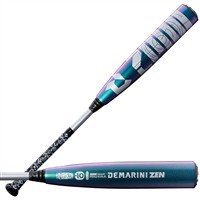DeMarini 2026 Limited Edition Zen Oil Slick USSSA Baseball Bat -10, z-silverteal-v