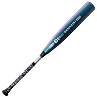 DeMarini 2026 Limited Edition Zen Oil Slick USSSA Baseball Bat -8, silverteal-v-4-z