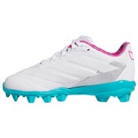 adidas Youth Adizero Impact 2.0 MD SE Spiderman Molded Softball Cleat, White/Pink