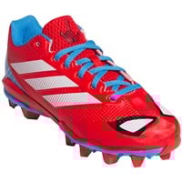 adidas Youth Adizero Impact 2.0 MD SE Spiderman Molded Baseball Cleat, Red/Blue