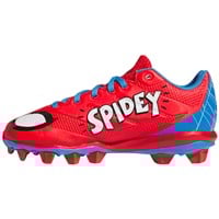 adidas Youth Adizero Impact 2.0 MD SE Spiderman Molded Baseball Cleat, Red/Blue
