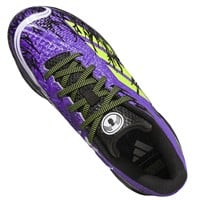 adidas Youth Adizero Electric 2.0 TPU SE Spiderman Molded Baseball Cleat, Purple/Black