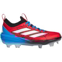 adidas Mens Adizero Impact TPU 2.0 SE Spiderman Molded Baseball Cleat, Red/Blue