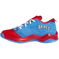 adidas Youth Adizero Impact SE Spiderman Baseball Turfs, Red/Blue