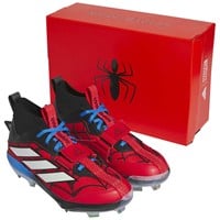 adidas Mens Adizero Edge+ SE Spiderman Metal Baseball Cleat, Red/Blue