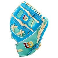 Wilson A2K 1786 11.5 Baseball Glove (WBW104147115), Green/Blue