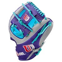 Wilson A2K MB75 11.75 Baseball Glove (WBW1041481175), Black/Grey