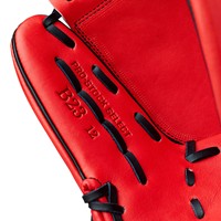 Wilson A2K B23 12 Baseball Glove (WBW10414912), Red/Black
