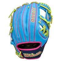 Wilson A2000 1786 11.5 Baseball Glove (WBW104133115), Black/Navy