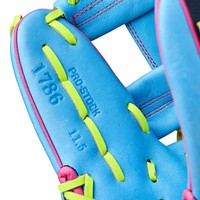 Wilson A2000 1786 11.5 Baseball Glove (WBW104133115), Black/Navy