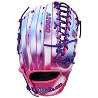 Wilson A2000 OT7 SuperSkin 12.75 Baseball Glove (WBW1041361275), Pink/Blue
