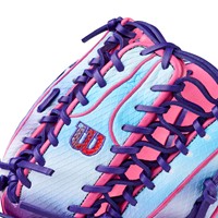Wilson A2000 OT7 SuperSkin 12.75 Baseball Glove (WBW1041361275), Pink/Blue