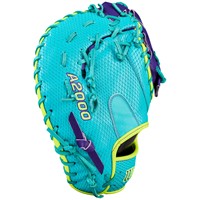 Wilson A2000 1612 SuperSkin 12 1st Base Baseball Glove (WBW10414012), Purple