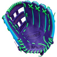 Wilson A2000 PF50 Pedroia Fit 12.25 Baseball Glove (WBW1041461225), Purple