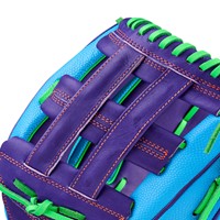 Wilson A2000 PF50 Pedroia Fit 12.25 Baseball Glove (WBW1041461225), Purple