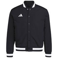 adidas Mens Dugout Coaches Jacket, Black