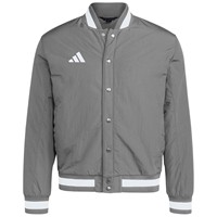 adidas Mens Dugout Coaches Jacket, Grey