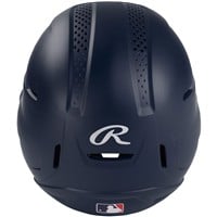 Rawlings RX2 Series Batting Helmet w/ Reversible & Adjustable Jaw Guard, Navy
