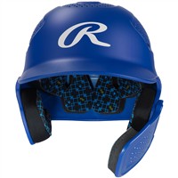 Rawlings RX2 Series Batting Helmet w/ Reversible & Adjustable Jaw Guard, Royal