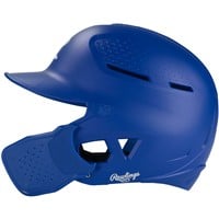 Rawlings RX2 Series Batting Helmet w/ Reversible & Adjustable Jaw Guard, Royal