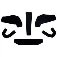 Rawlings RX2 Series Batting Helmet Fit Kit, Black/White