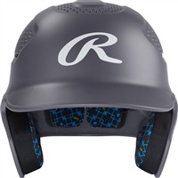Rawlings RX2 Series Matte Batting Helmet, Charcoal