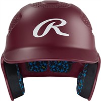 Rawlings RX2 Series Matte Batting Helmet, Maroon