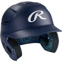 Rawlings RX2 Series Matte Batting Helmet, Navy