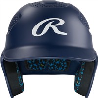 Rawlings RX2 Series Matte Batting Helmet, Navy