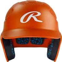 Rawlings RX2 Series Matte Batting Helmet, Orange