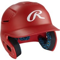 Rawlings RX2 Series Matte Batting Helmet, Scarlet