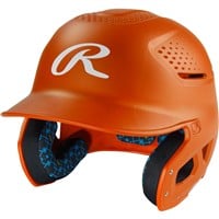 Rawlings RX2 Series Matte Batting Helmet, Orange