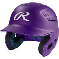 Rawlings RX2 Series Matte Batting Helmet, Purple