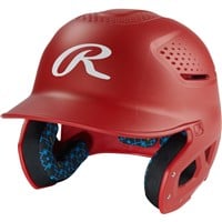 Rawlings RX2 Series Matte Batting Helmet, Scarlet