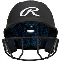 Rawlings RX2 Series Matte Fastpitch Batting Helmet, Black