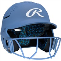 Rawlings RX2 Series Matte Fastpitch Batting Helmet, Blue