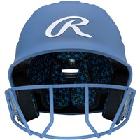 Rawlings RX2 Series Matte Fastpitch Batting Helmet, Blue