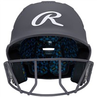 Rawlings RX2 Series Matte Fastpitch Batting Helmet, Charcoal